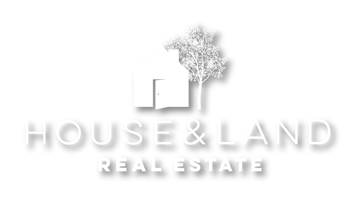House & Land Real Estate Logo